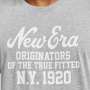 New Era Established Heritage Tee lt.grey M 