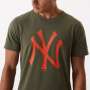 New Era Cap Mlb Seasonal Team Logo Tee New York S 